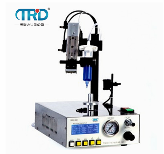 二軸自動圓形點膠機