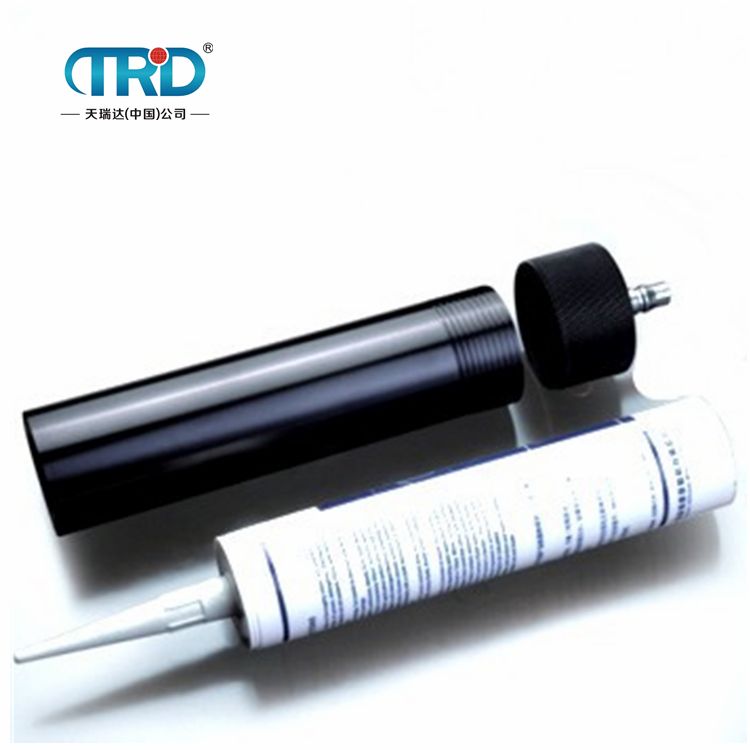 300CC鋁合金硅膠筒點膠針管